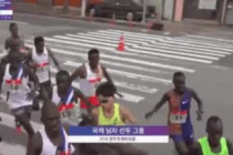 드론이 망친 마라톤 대회