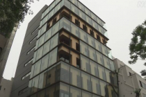 일본의 44 미터짜리 목제 빌딩 완공.