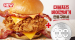 [KFC] 더블치즈베이컨버거 구매시 갓쏘이치킨 1조각 100원 5월 4일 ~ 5월 11일