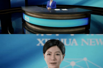 中 세계 첫 '3D' AI 아나운서 등장…"자세·표정 자유자재"
