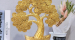 [쿠팡] 돈들어오는 황금 돈나무 장식품 인테리어 장식소품 집들이선물 개업 축하선물 55,000원