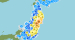 일본 미야기현 규모 7.2 지진 발생