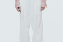 [쿠팡] NOHANT ONE TUCK JERSEY BELT PANTS WHITE 278,700원