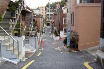 불법주차 없는 한국의 거리 골목 모습