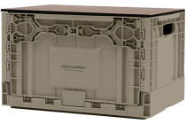 [쿠팡] KEEP 캠핑 더블 오픈 테이블 폴딩 박스 63L + 전용상판 세트 28,890원