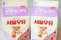 서울우유 신상 살롱밀크티맛 우유