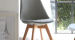 [쿠팡] 로이스 에펠플러스 의자 북유럽 미니멀 식탁의자 인테리어의자, 그레이, 1개 36,600원