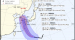 제 10호 태풍 하이선 예상경로 한국 미국 일본 비교